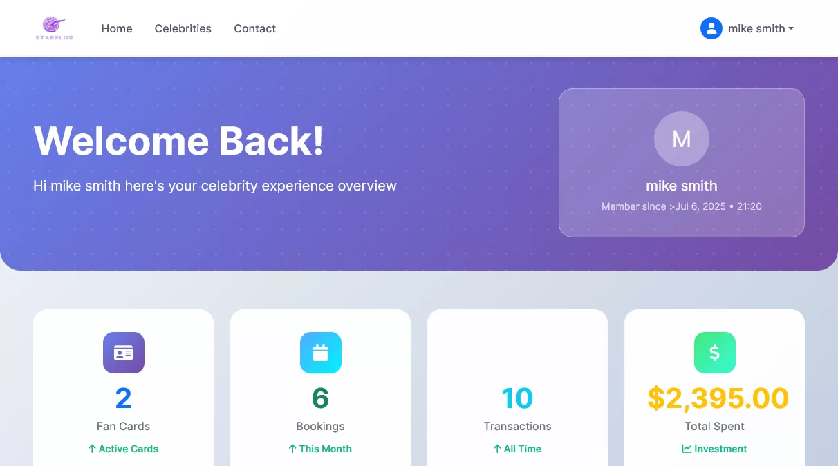 Star Plug Celebrity booking