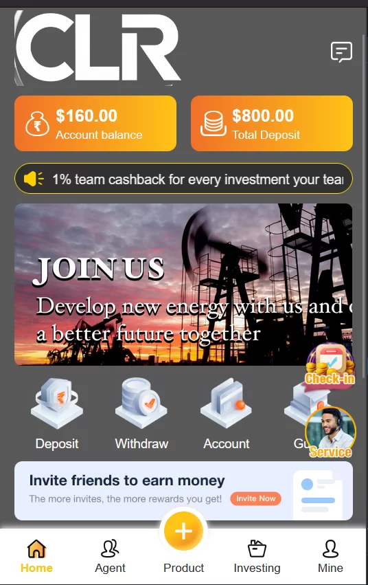 CLR Oil and Gas Investment