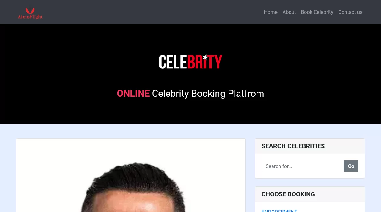 Aimo Celebrity booking