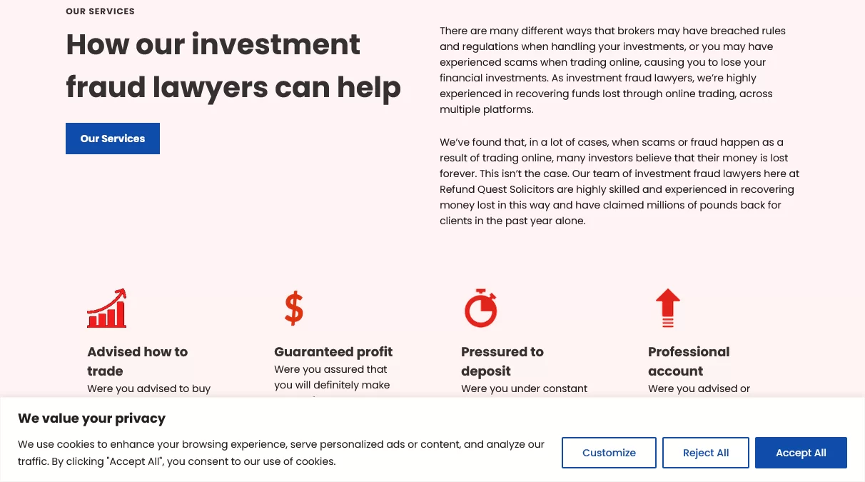 RefundQuest Fund Recovery